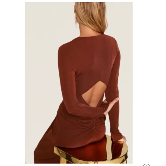 NWT Katie May Long Sleeve Evening Gown - Picture 2 of 6